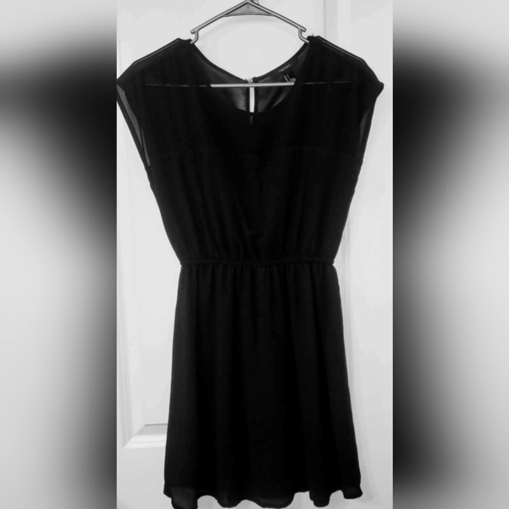 Forever 21 Black Mini Dress